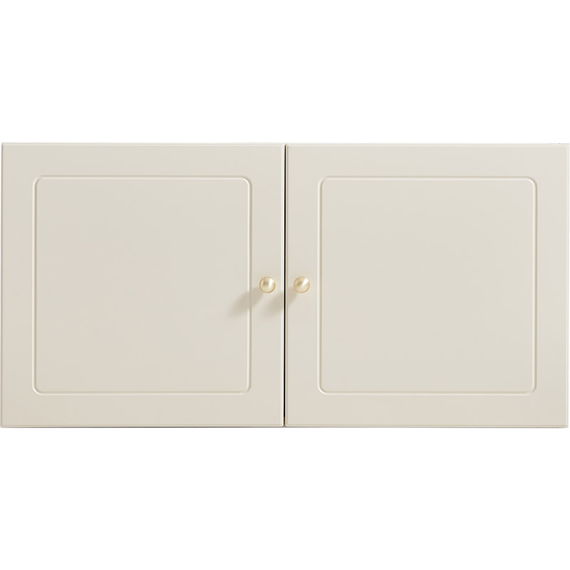 Felicity 2-Door Wardrobe with Top Cabinet