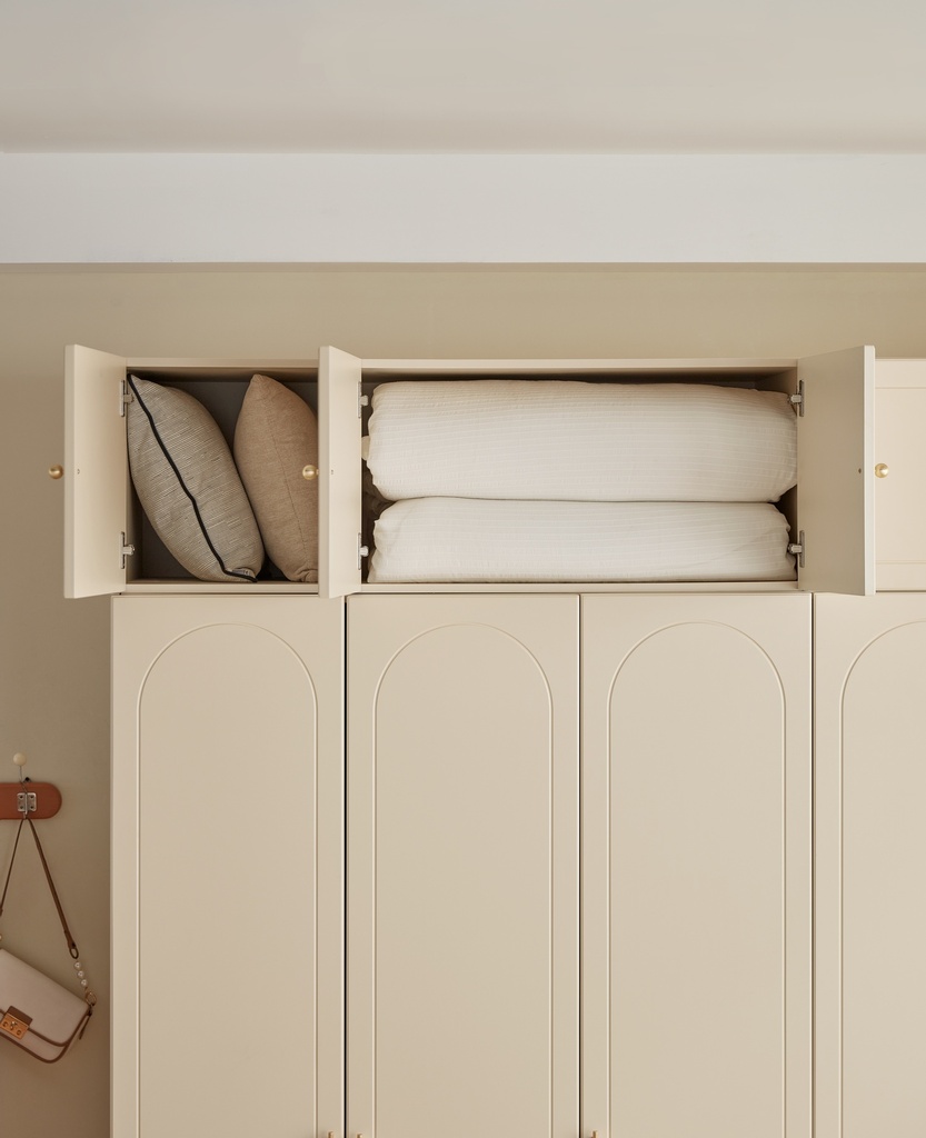 Fritz 5-Door Wardrobe Slide Cabinet