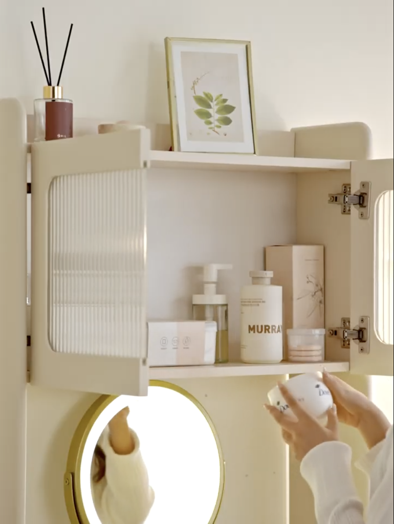 Forrest Dressing Table with Cabinet