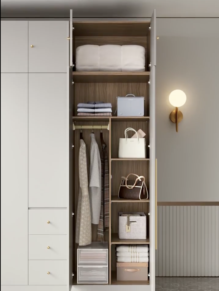 Edger 4-Door Wardrobe