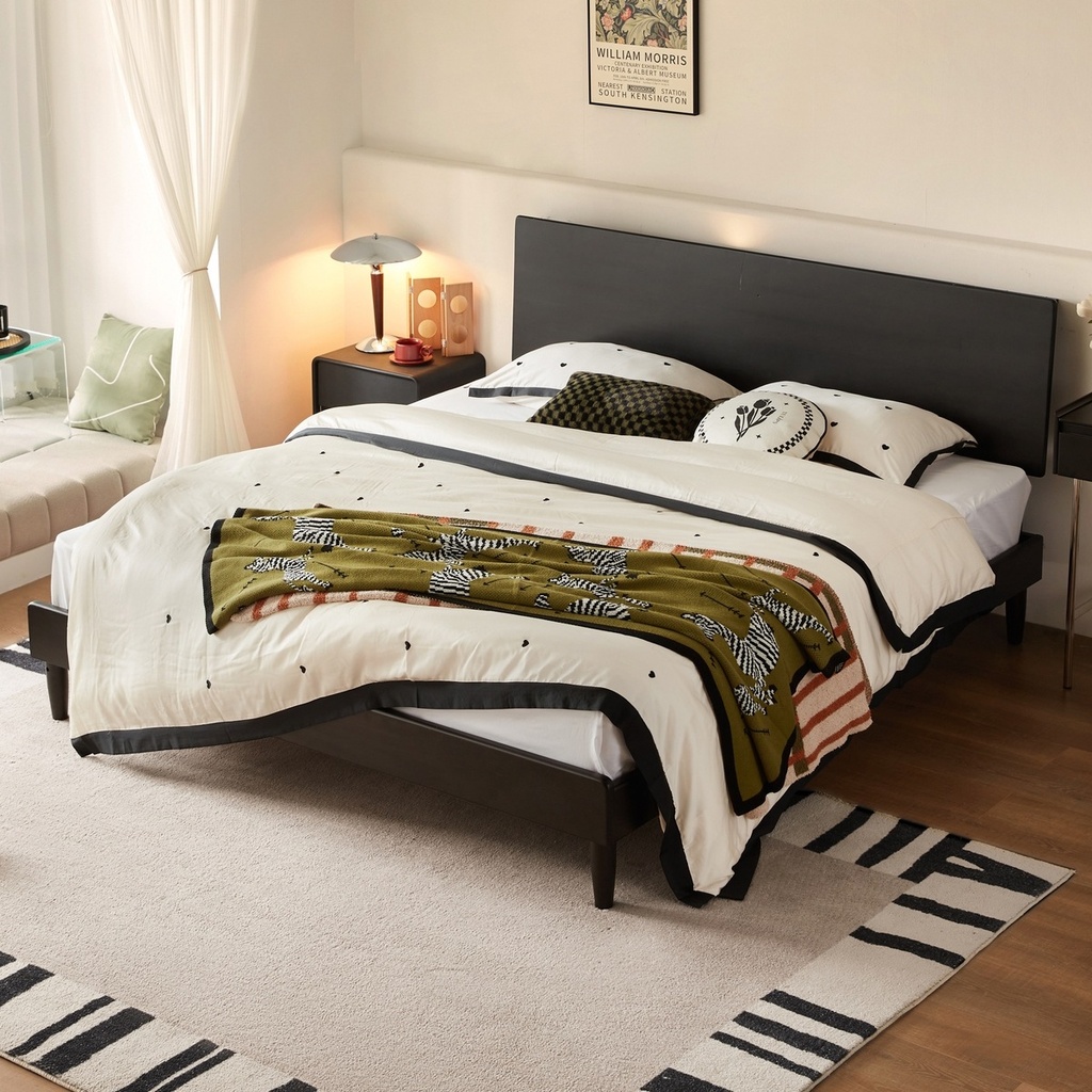 Elaina Bed with Headboard