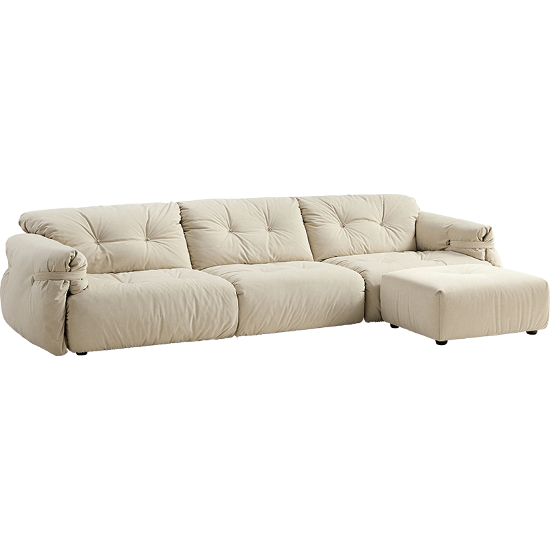 Christina 4-Seater Sofa with Ottoman