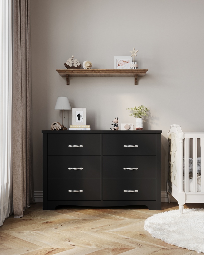 Alyssa 6-Drawer Cabinet