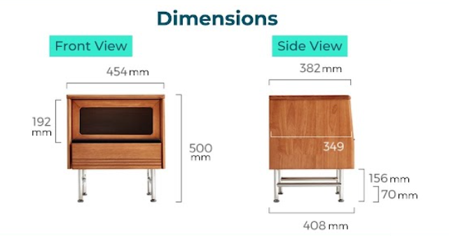 Cirilo Bedside Table