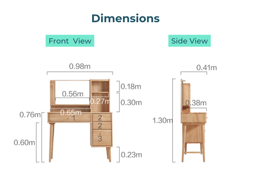 Evangelyn Dressing Table