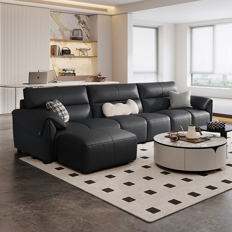 Hazel 4-Seater Sofa with Ottoman