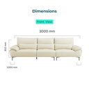 Hannah 4-Seater Sofa