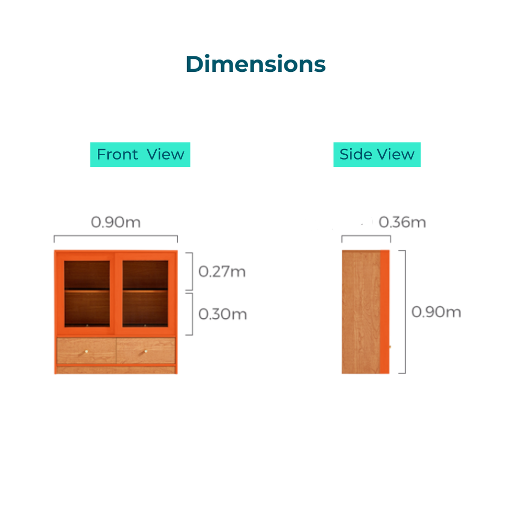 Elwin Book Cabinet