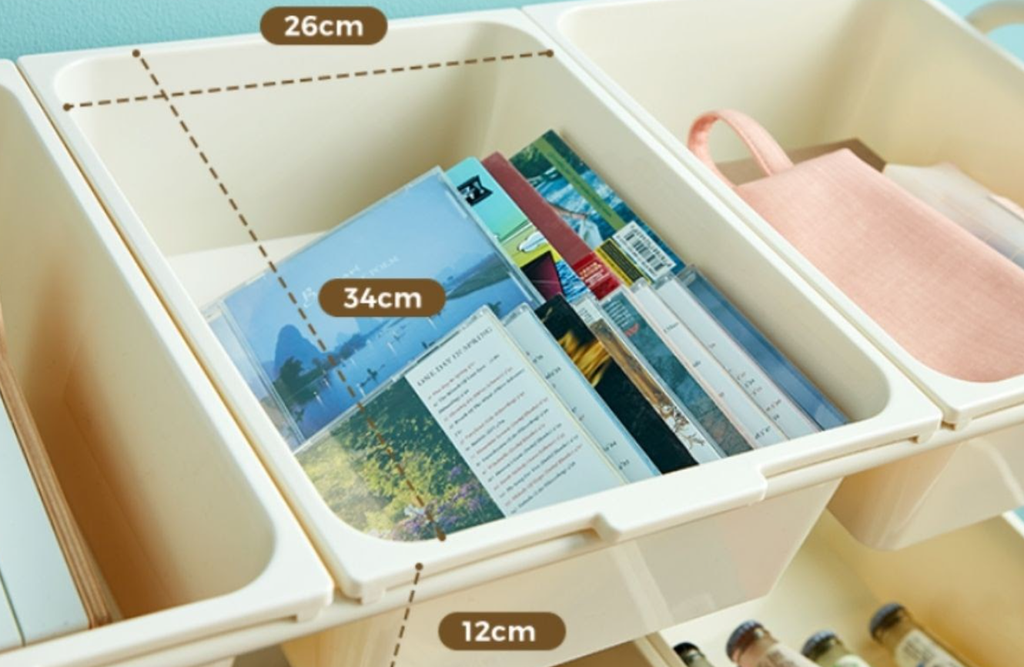 Clement 3-Grid Storage Shelf