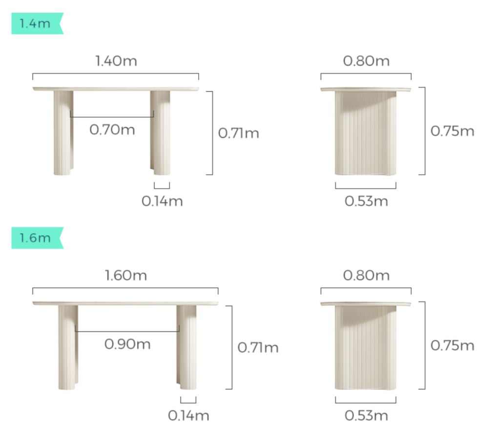 Eclipse Dining Table