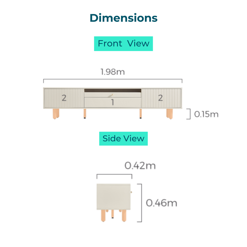  Felix TV Stand