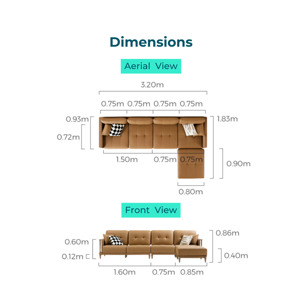 Esaias 4-Seater Sofa
