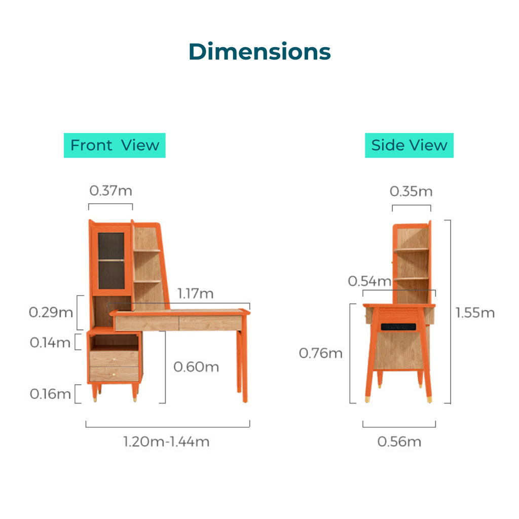 Dominic Study Table
