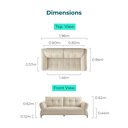 Dionne 3 Seater Sofa