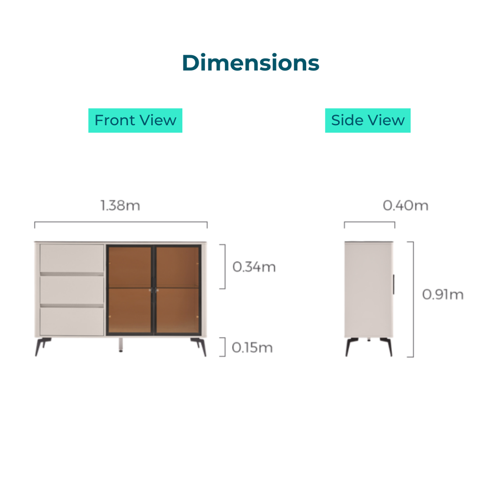 Ivetta Side Board Cabinet