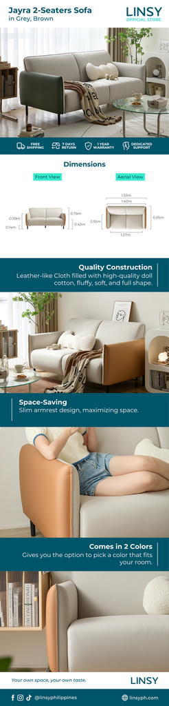 Jayra 2-Seater Sofa