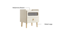 Alnah Bedside Table