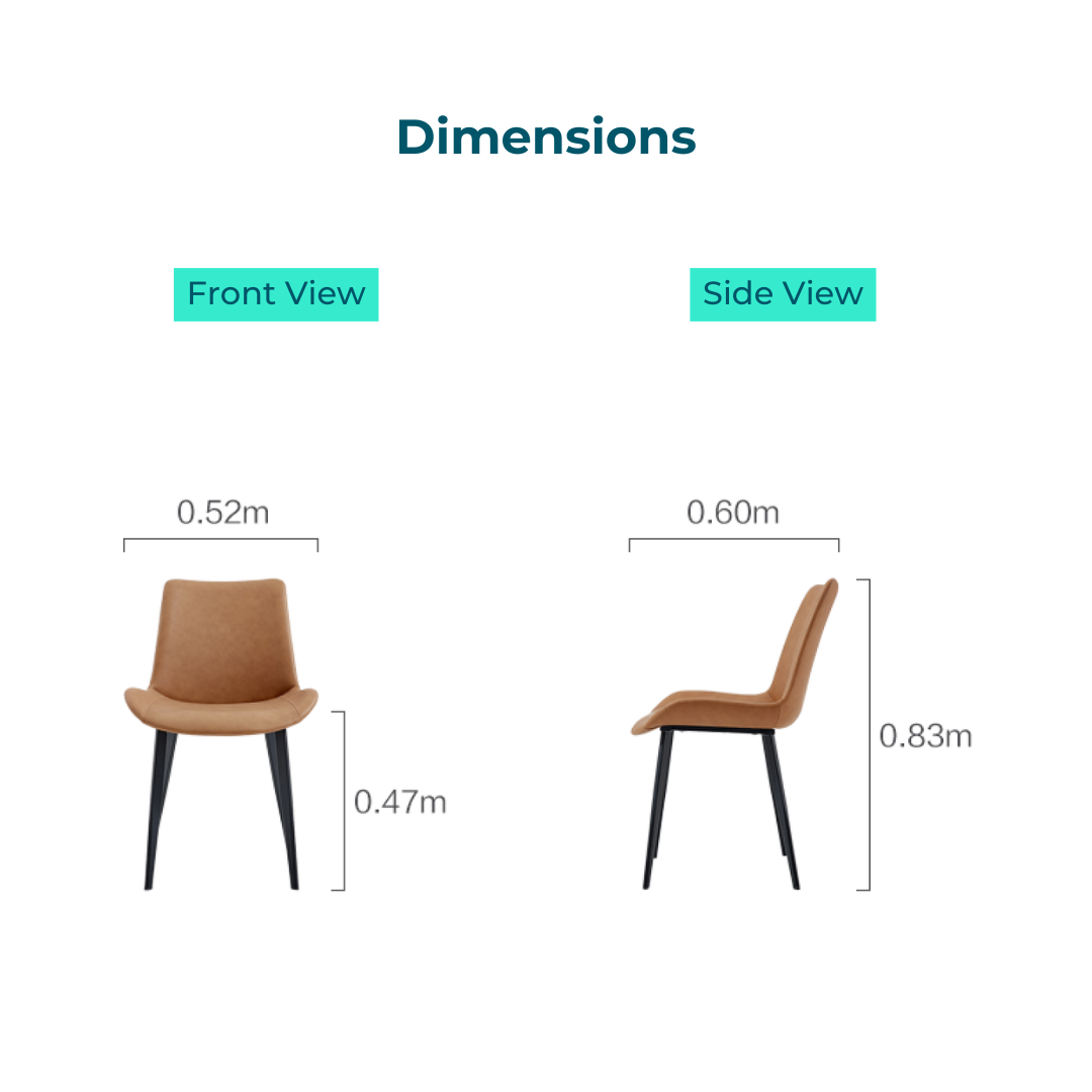 Merlot Dining Chair (2pcs)