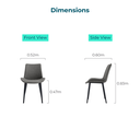 Merlot Dining Chair (2pcs)