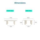 Patricia Coffee Table