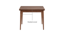 Mocha Folding Long Dining Table