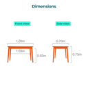 Macaron Dining Table