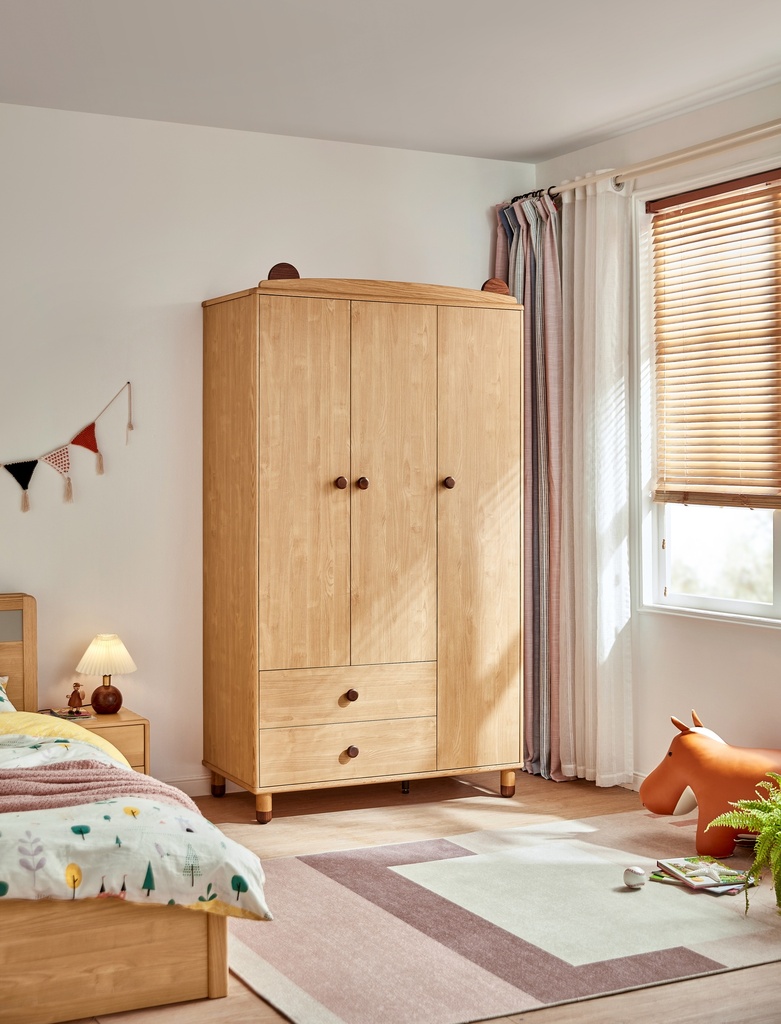 Naith 3-Door Wardrobe 