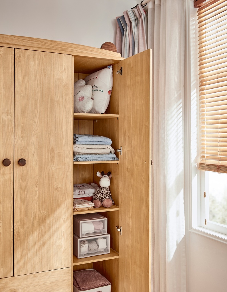 Naith 3-Door Wardrobe 