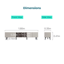 Marice TV Stand 1.8m