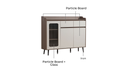 Priscilla Sideboard Cabinet