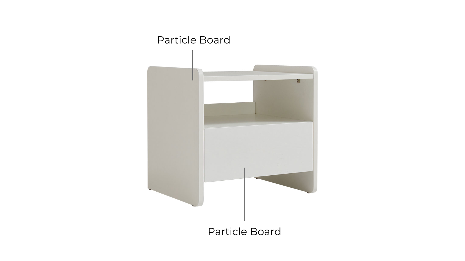 Pravincy Bedside Table