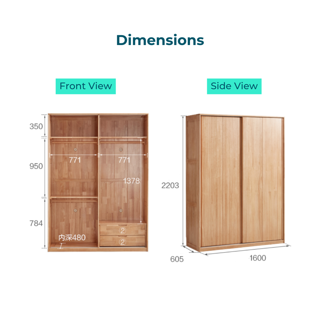 Nythara Wardrobe Cabinet