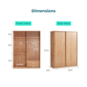 Nythara Wardrobe Cabinet