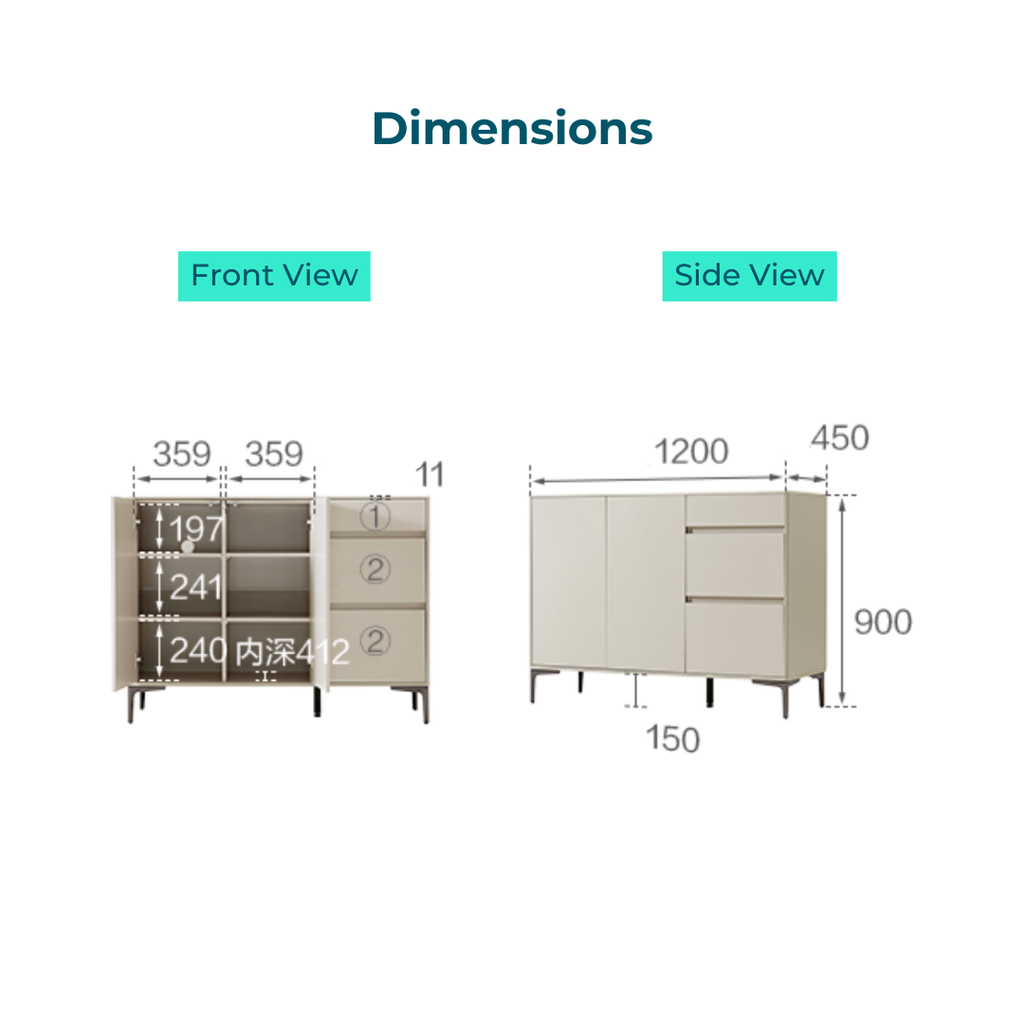 Octavia Sideboard Cabinet