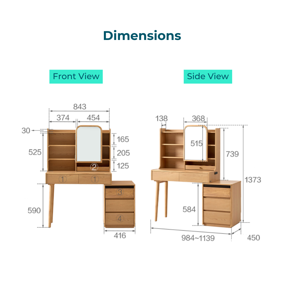 Norythia Dressing Set