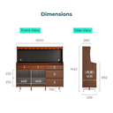 Nalorei Dining Cabinet