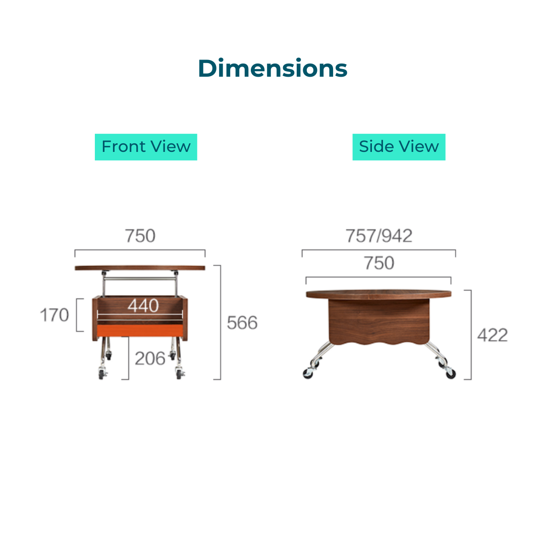 Pepito Adjustable Coffee Table