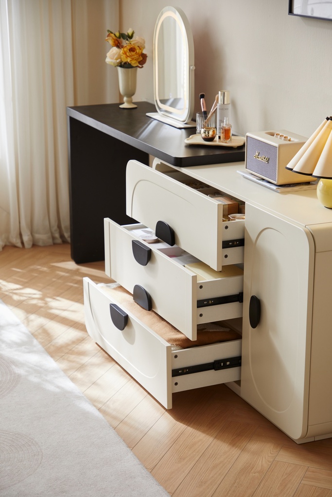 Norelie 3-Drawer Dresser Set