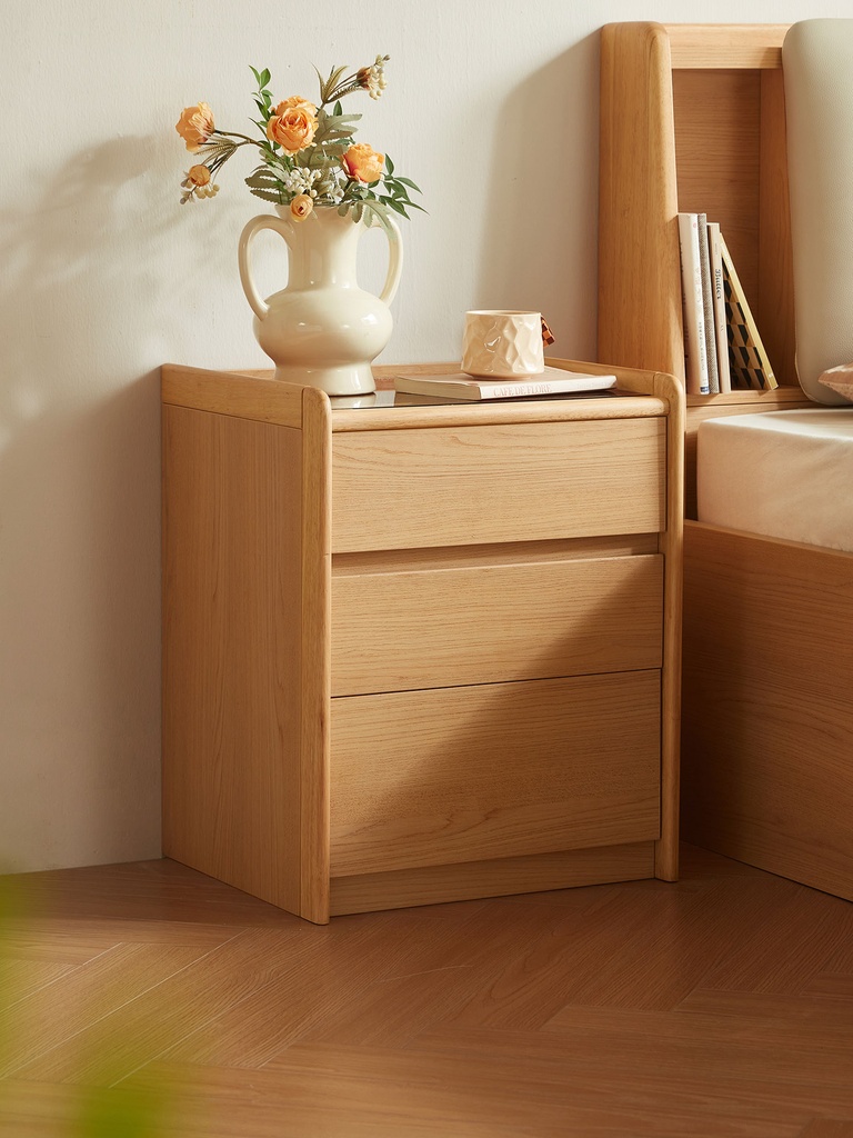 Onyx 3-Drawer Night Stand