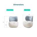 Orla Children's Backrest Sofa