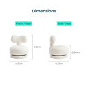 Orville Rotating Children Fabric Sofa