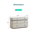 Osairis 6-Drawer Cabinet