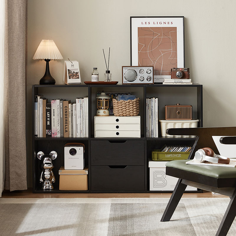 Cassie 2-Layer 3-Row Bookshelf