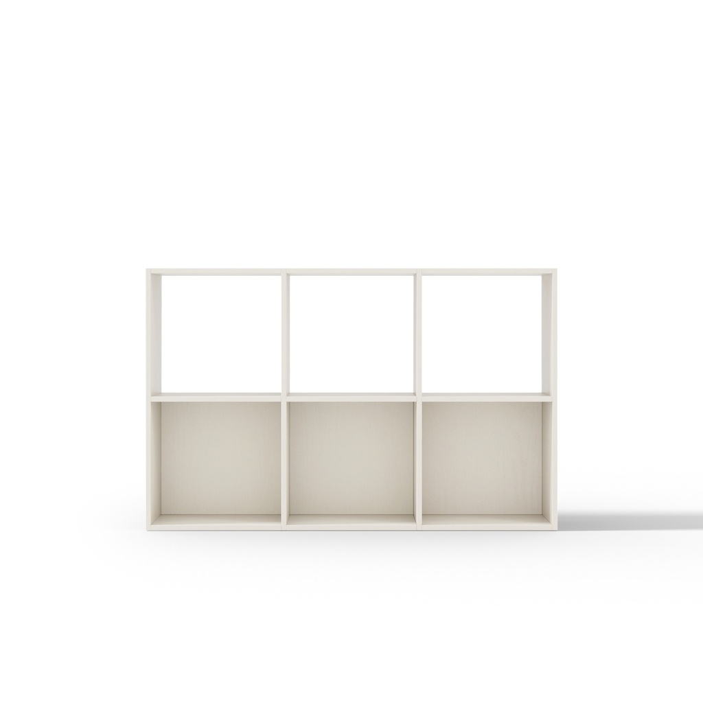 Cassie 2-Layer 3-Row Bookshelf