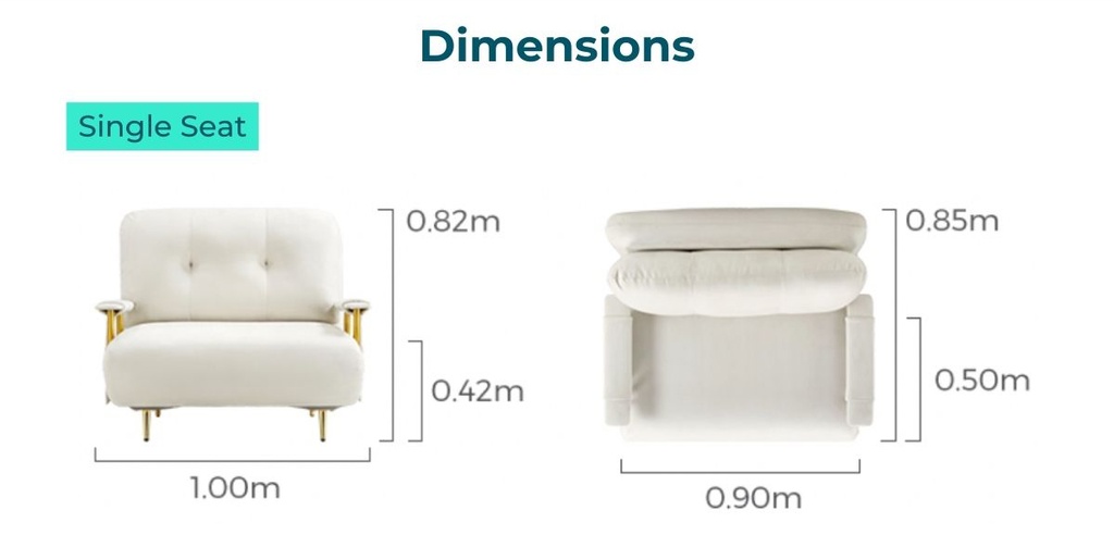 Ciara Single Sofa Bed