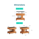 Polly Adjustable Table