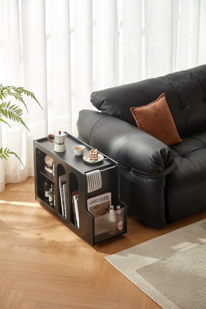 Quinzella Melamine Side Table