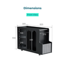 Quinzella Melamine Side Table