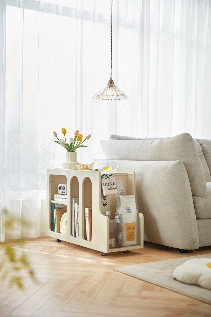 Quinzella Melamine Side Table