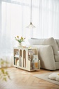 Quinzella Melamine Side Table